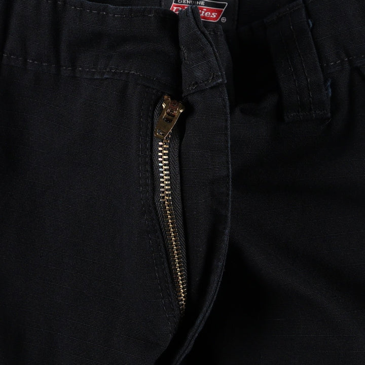 Dickies painter shorts, half pants, cargo pants, men's size W34 (approx.) cotton black type Vintage Second Hand