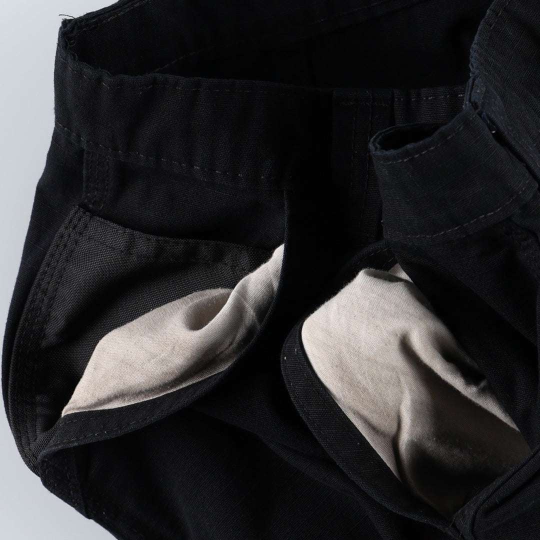 Dickies painter shorts, half pants, cargo pants, men's size W34 (approx.) cotton black type Vintage Second Hand