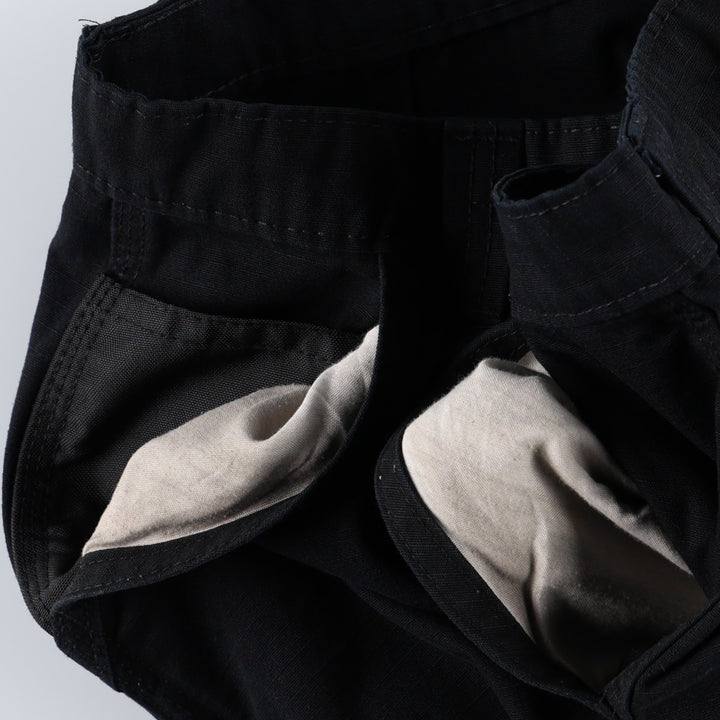 Dickies painter shorts, half pants, cargo pants, men's size W34 (approx.) cotton black type Vintage Second Hand