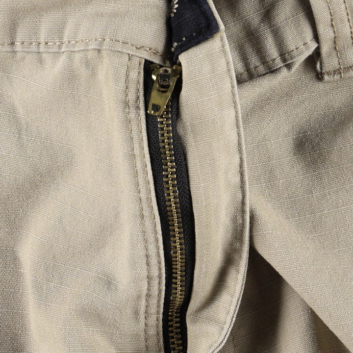 Dickies cargo shorts, half pants, men's size w35 cotton Beige type Vintage Second Hand