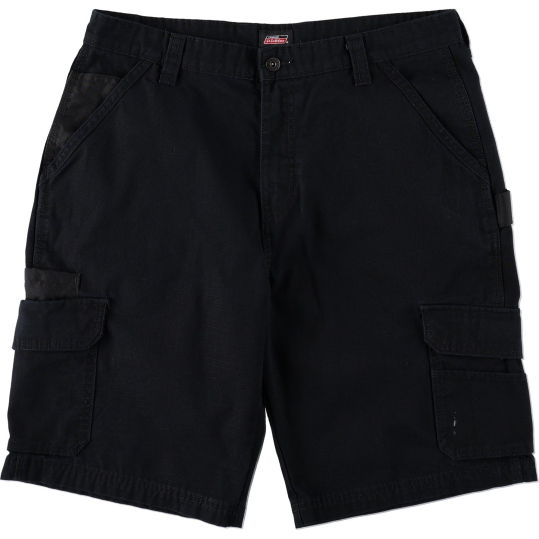 Dickies Painter Shorts, Men's W35 (approx.) cotton black type Vintage Second Hand