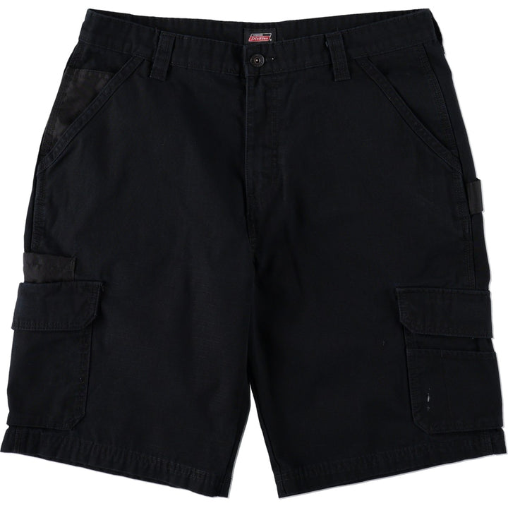 Dickies Painter Shorts, Men's W35 (approx.) cotton black type Vintage Second Hand