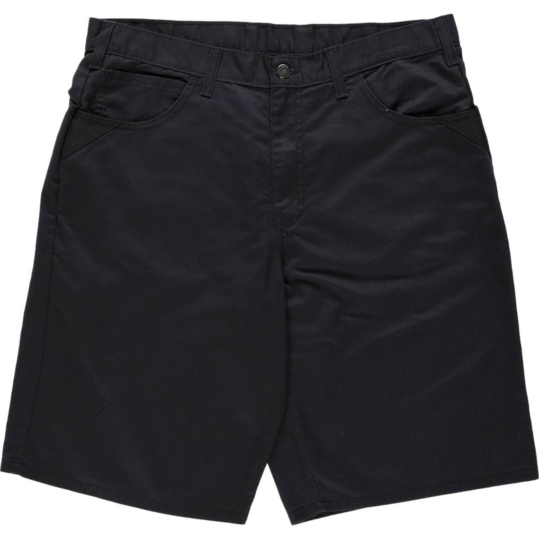 Dickies Work Shorts, Half Pants, Men's, W36 equivalent polyester black type Vintage Second Hand