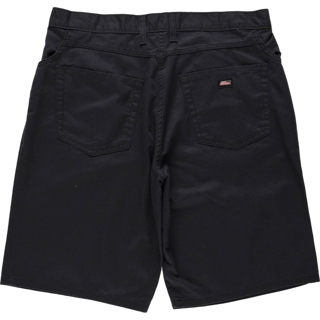 Dickies Work Shorts, Half Pants, Men's, W36 equivalent polyester black type Vintage Second Hand