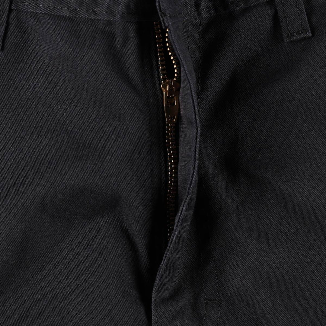 Dickies Work Shorts, Half Pants, Men's, W36 equivalent polyester black type Vintage Second Hand