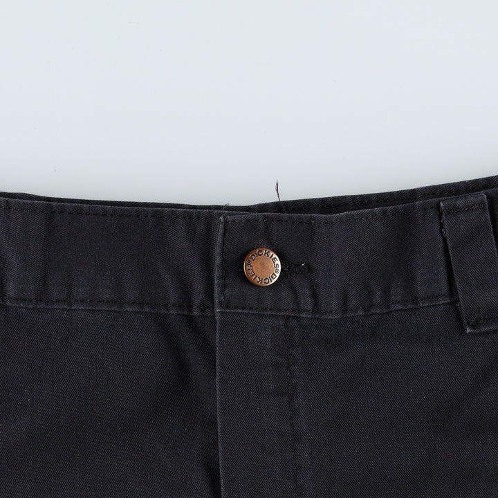 Dickies work shorts, men's size W38 (approx.) polyester black type Vintage Second Hand