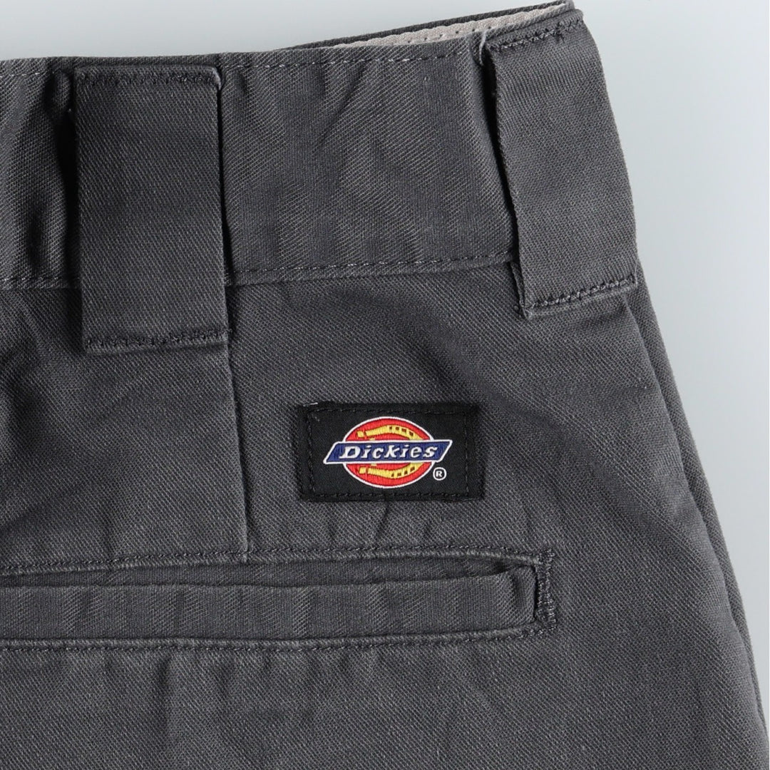 Dickies FLEX Relaxed Fit Cargo Shorts, Men's, W36 equivalent polyester Charcoal Vintage Second Hand