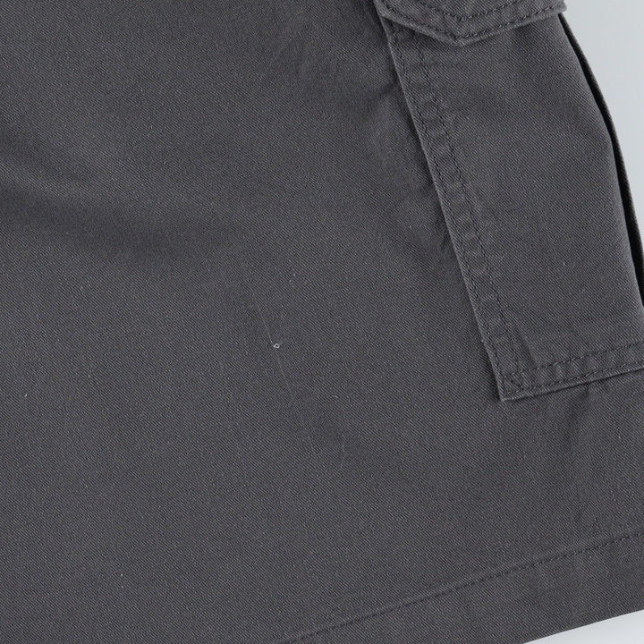 Dickies FLEX Relaxed Fit Cargo Shorts, Men's, W36 equivalent polyester Charcoal Vintage Second Hand