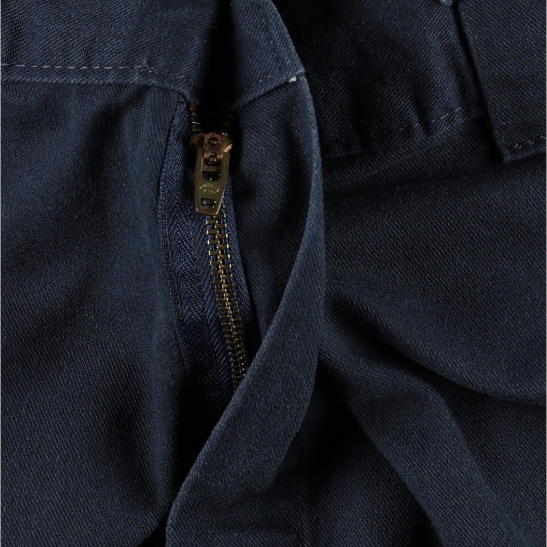 Dickies Regular Fit Cargo Shorts (Men's size W37 equivalent) polyester navy blue type Vintage Second Hand