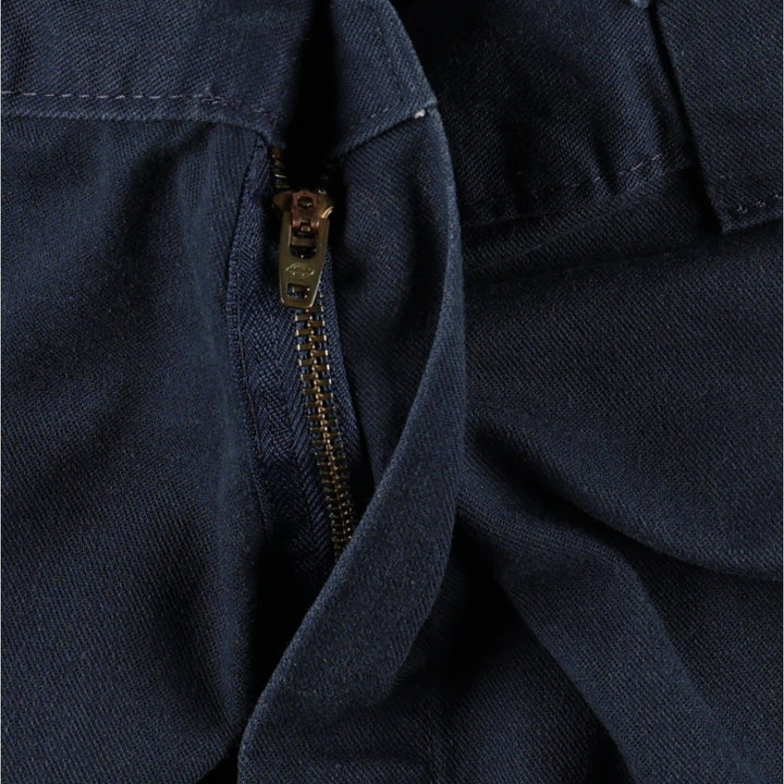 Dickies Regular Fit Cargo Shorts (Men's size W37 equivalent) polyester navy blue type Vintage Second Hand