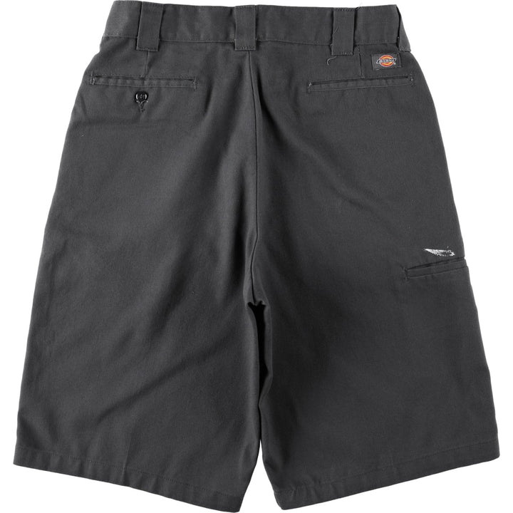 Dickies Loose Fit Work Shorts, Half Pants, Men's, W33 equivalent polyester gray type Vintage Second Hand