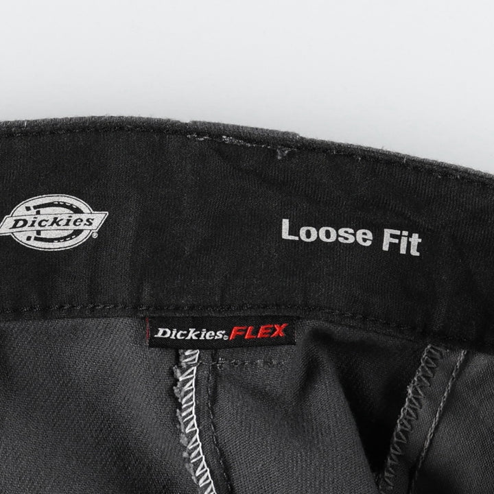 Dickies Loose Fit Work Shorts, Half Pants, Men's, W33 equivalent polyester gray type Vintage Second Hand