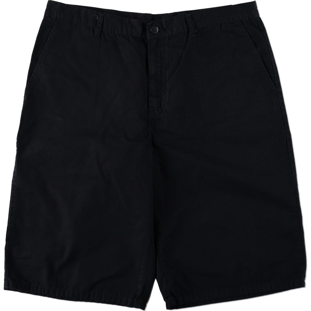 Dickies work shorts, men's size W38 (approx.) cotton black type Vintage Second Hand