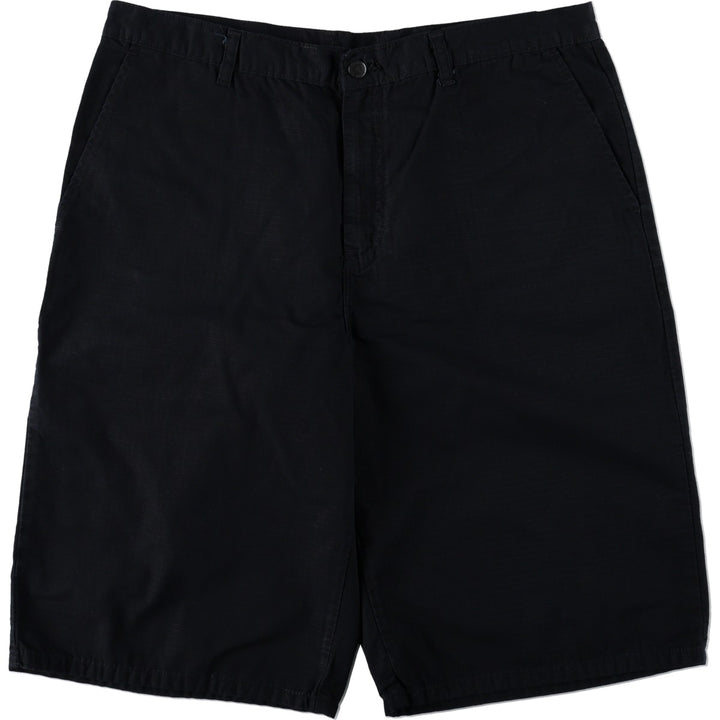 Dickies work shorts, men's size W38 (approx.) cotton black type Vintage Second Hand