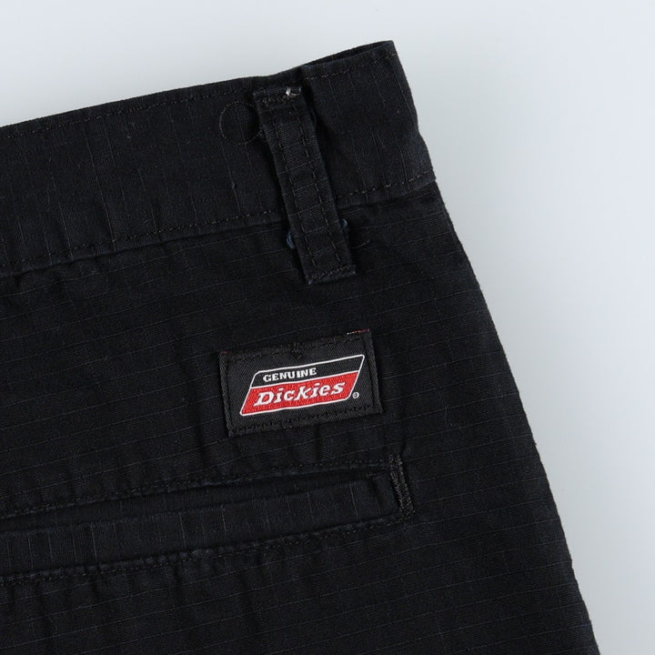Dickies work shorts, men's size W38 (approx.) cotton black type Vintage Second Hand