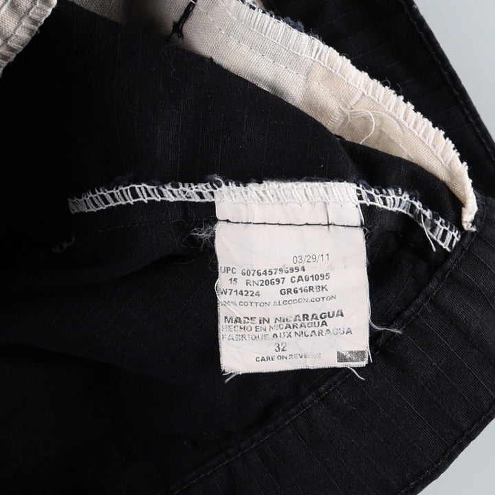 Dickies Work Shorts, Half Pants, Men's, W33 equivalent cotton black type Vintage Second Hand