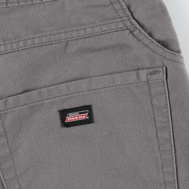 Dickies Work Shorts, Half Pants, Men's, W34 equivalent polyester Charcoal Vintage Second Hand