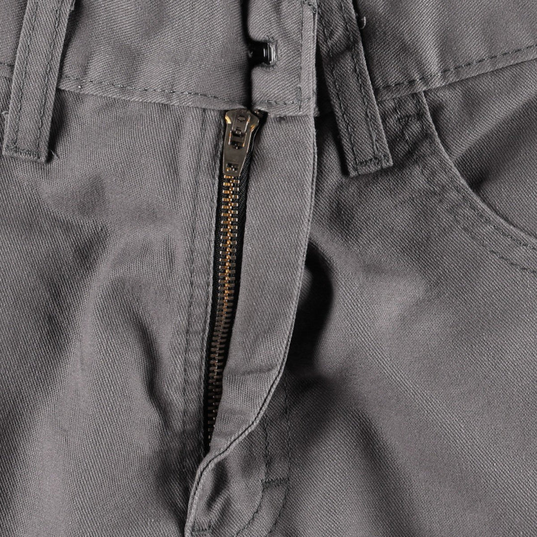 Dickies Work Shorts, Half Pants, Men's, W34 equivalent polyester Charcoal Vintage Second Hand