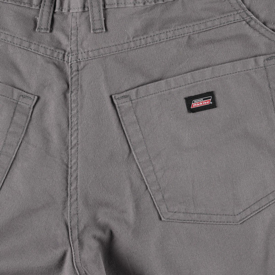 Dickies Work Shorts, Half Pants, Men's, W34 equivalent polyester Charcoal Vintage Second Hand
