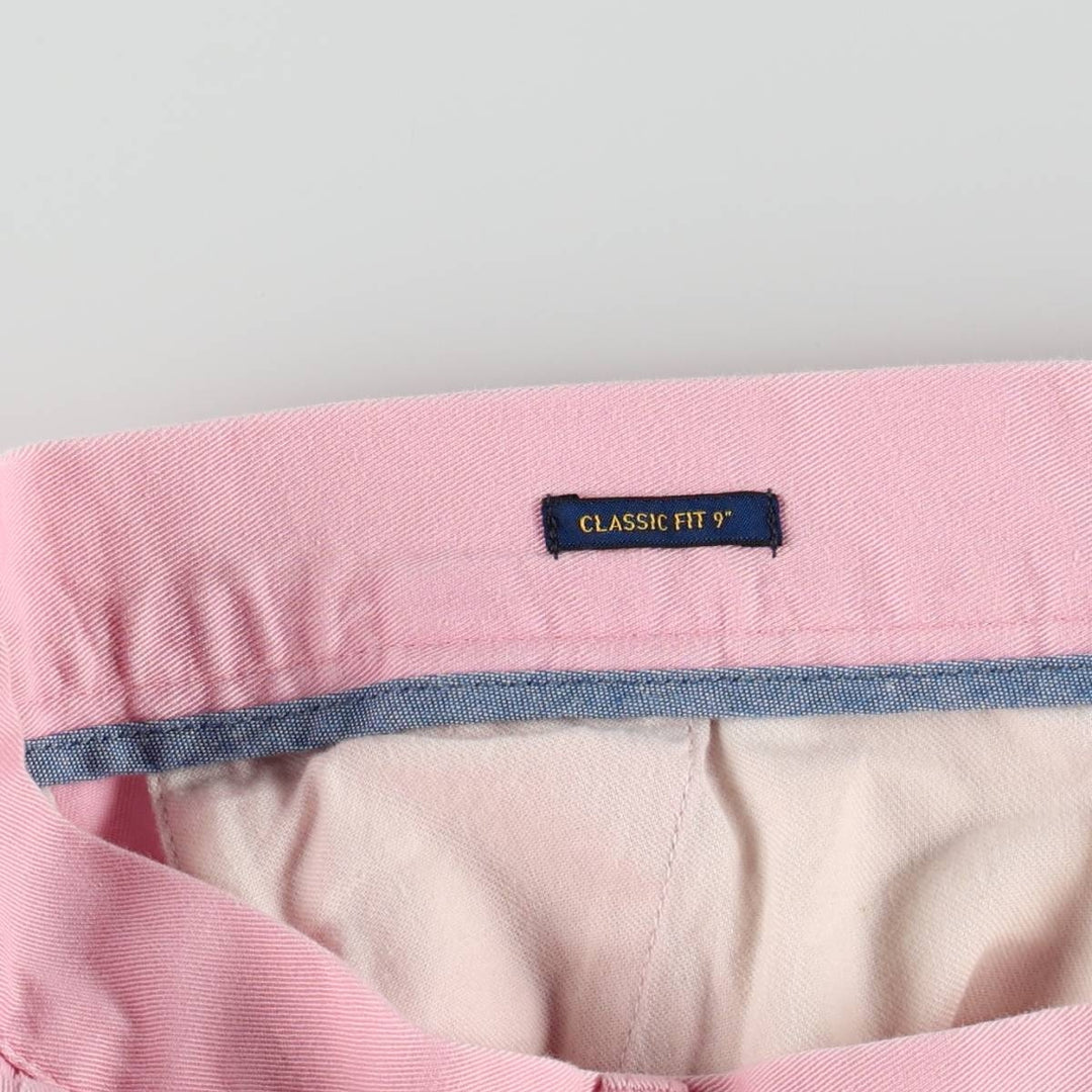 Ralph Lauren POLO RALPH LAUREN CLASSIC FIT 9" Chino Shorts (Men's size W34 equivalent) cotton pink type Vintage Second Hand