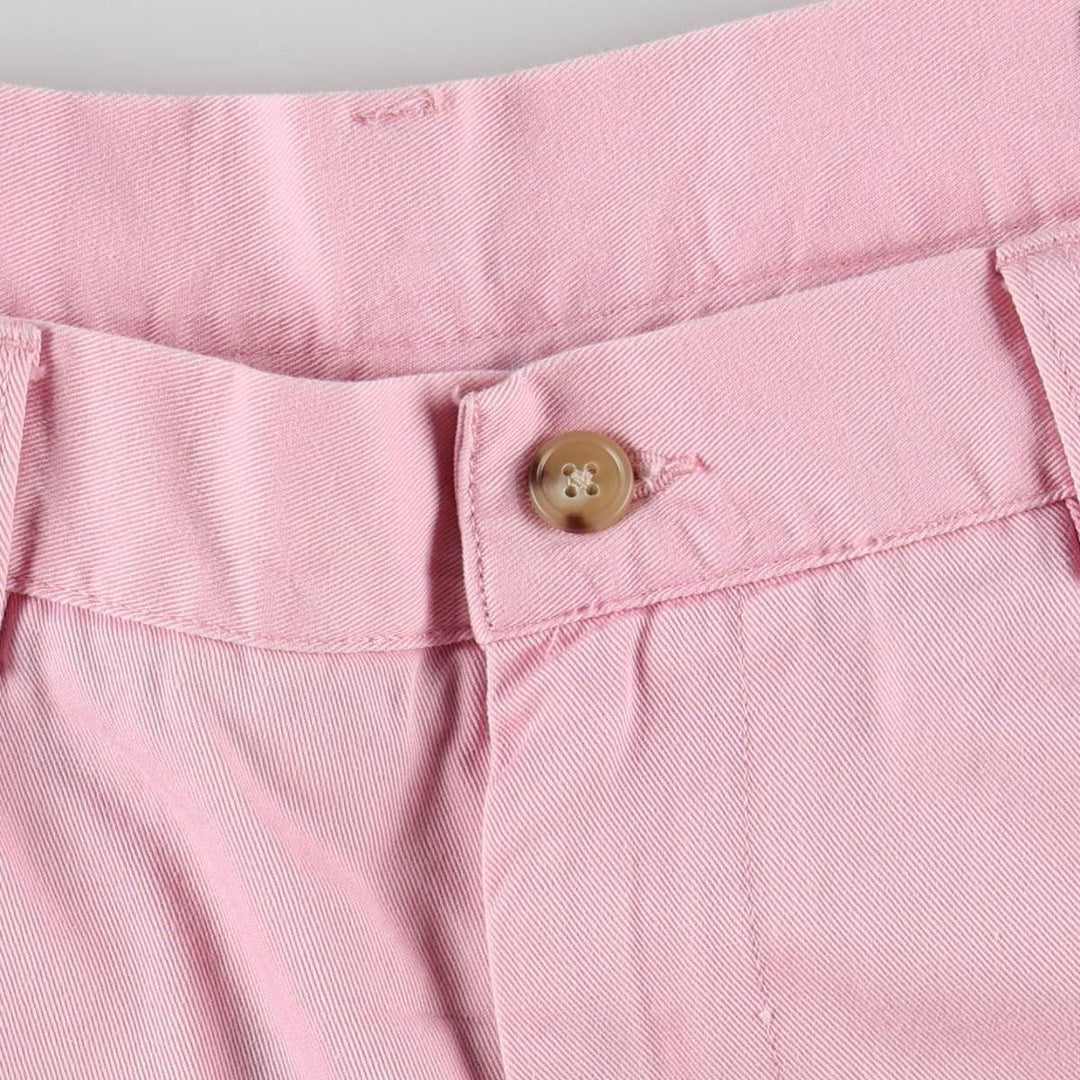 Ralph Lauren POLO RALPH LAUREN CLASSIC FIT 9" Chino Shorts (Men's size W34 equivalent) cotton pink type Vintage Second Hand