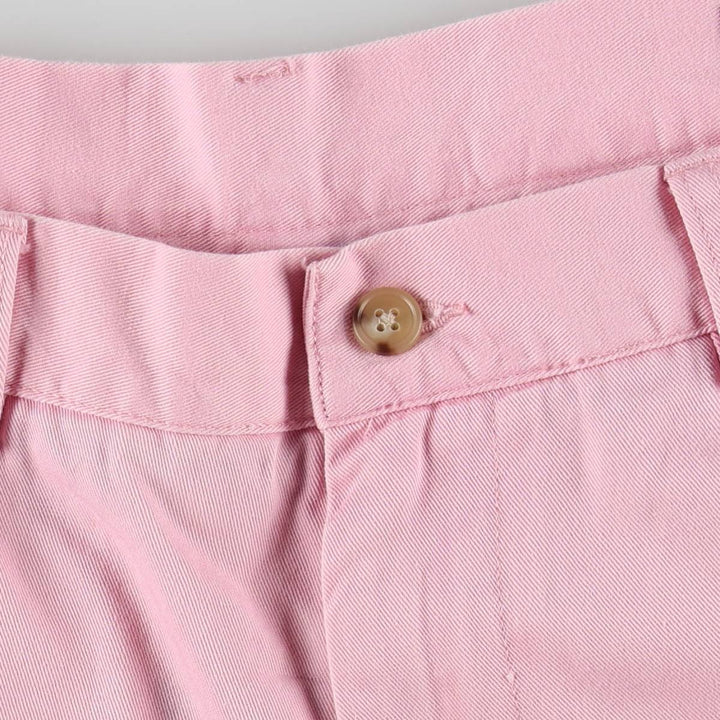 Ralph Lauren POLO RALPH LAUREN CLASSIC FIT 9" Chino Shorts (Men's size W34 equivalent) cotton pink type Vintage Second Hand