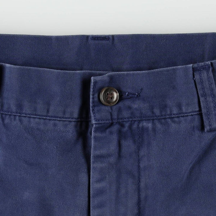 Ralph Lauren POLO RALPH LAUREN CLASSIC FIT 9" Chino Shorts (Men's size W36 equivalent) cotton navy blue type Vintage Second Hand