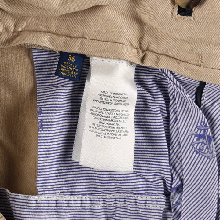 Ralph Lauren POLO RALPH LAUREN STRETCH CLASSIC FIT Chino Shorts (Men's W37 equivalent) cotton Beige type Vintage Second Hand