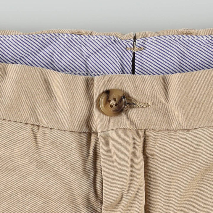 Ralph Lauren POLO RALPH LAUREN STRETCH CLASSIC FIT Chino Shorts (Men's W37 equivalent) cotton Beige type Vintage Second Hand