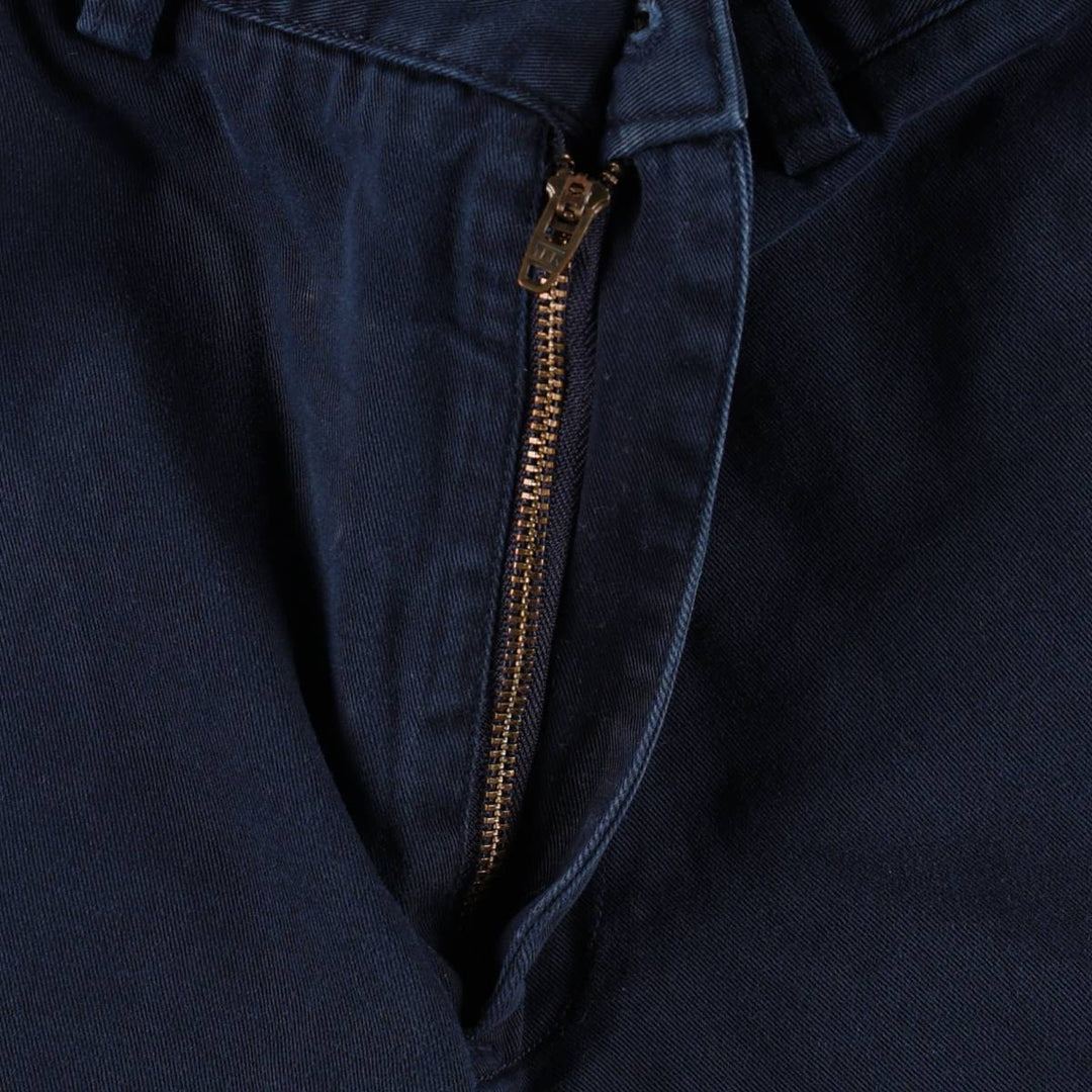 Ralph Lauren POLO RALPH LAUREN CLASSIC FIT 9" Chino Shorts (Men's size W33 equivalent) cotton navy blue type Vintage Second Hand