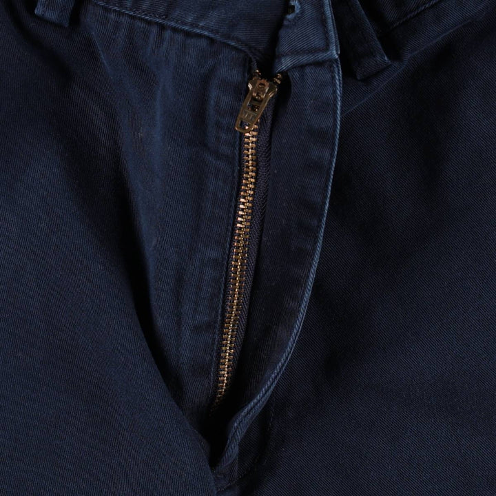 Ralph Lauren POLO RALPH LAUREN CLASSIC FIT 9" Chino Shorts (Men's size W33 equivalent) cotton navy blue type Vintage Second Hand