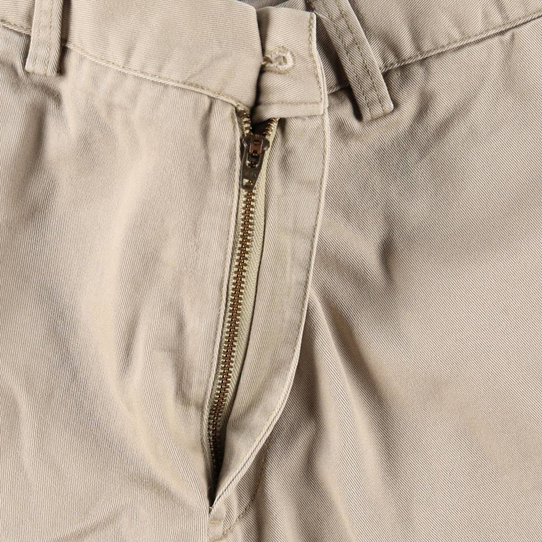 Ralph Lauren POLO RALPH LAUREN CLASSIC FIT 9" Chino Shorts (Men's size W36 equivalent) cotton Beige type Vintage Second Hand