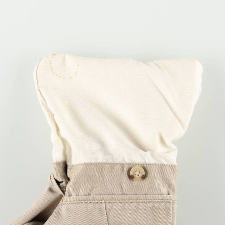 Ralph Lauren POLO RALPH LAUREN CLASSIC FIT 9" Chino Shorts (Men's size W36 equivalent) cotton Beige type Vintage Second Hand