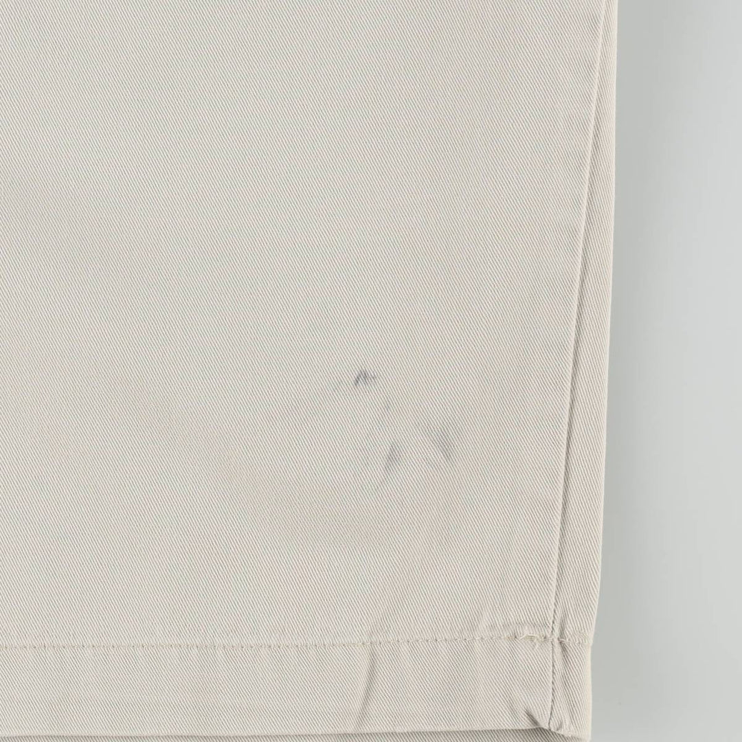 Ralph Lauren Polo Ralph Lauren Two-pleat Chino Shorts, Men's Size W34 cotton Beige type Vintage Second Hand