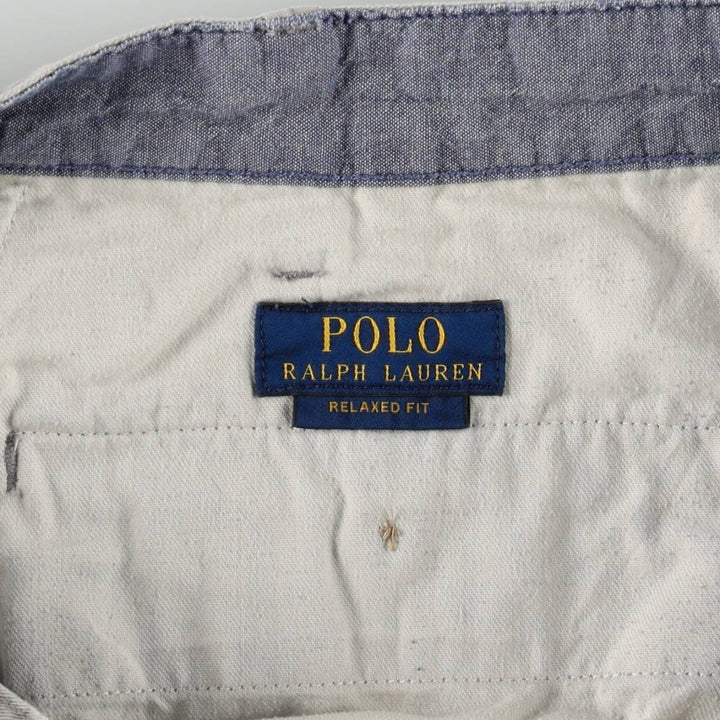 Ralph Lauren POLO RALPH LAUREN RELAXED FIT Chino Shorts Shorts Men's W36 equivalent cotton Beige type Vintage Second Hand