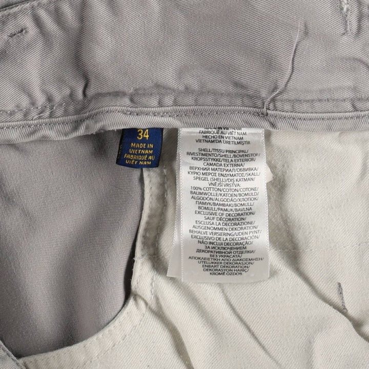 Ralph Lauren POLO RALPH LAUREN RELAXED FIT Chino Shorts Shorts Men's W36 equivalent cotton Beige type Vintage Second Hand