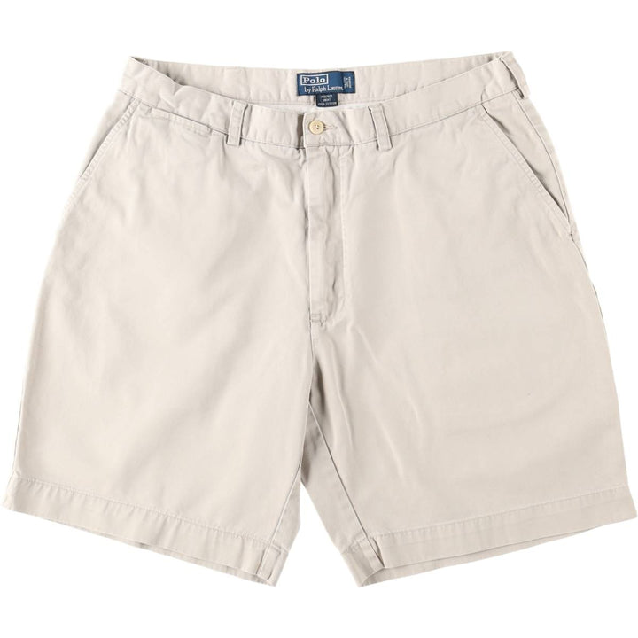 Ralph Lauren POLO by Ralph Lauren PROSPECT SHORT Chino shorts Short pants Men's w36 equivalent cotton Beige type Vintage Second Hand