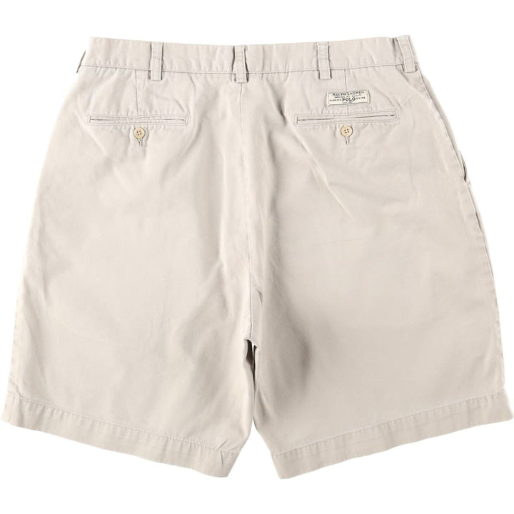 Ralph Lauren POLO by Ralph Lauren PROSPECT SHORT Chino shorts Short pants Men's w36 equivalent cotton Beige type Vintage Second Hand