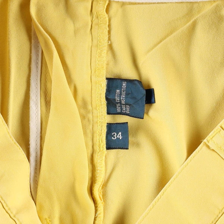 Ralph Lauren POLO by Ralph Lauren Chino Shorts Shorts Men's W34 equivalent cotton yellow type Vintage Second Hand