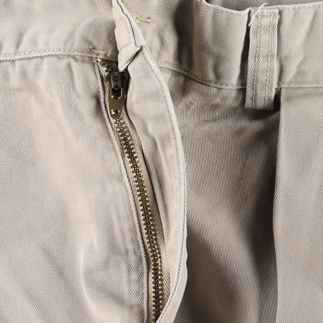 Ralph Lauren POLO by Ralph Lauren TYLER SHORT Two-pleat chino shorts, short pants, men's size W36 cotton Beige type Vintage Second Hand