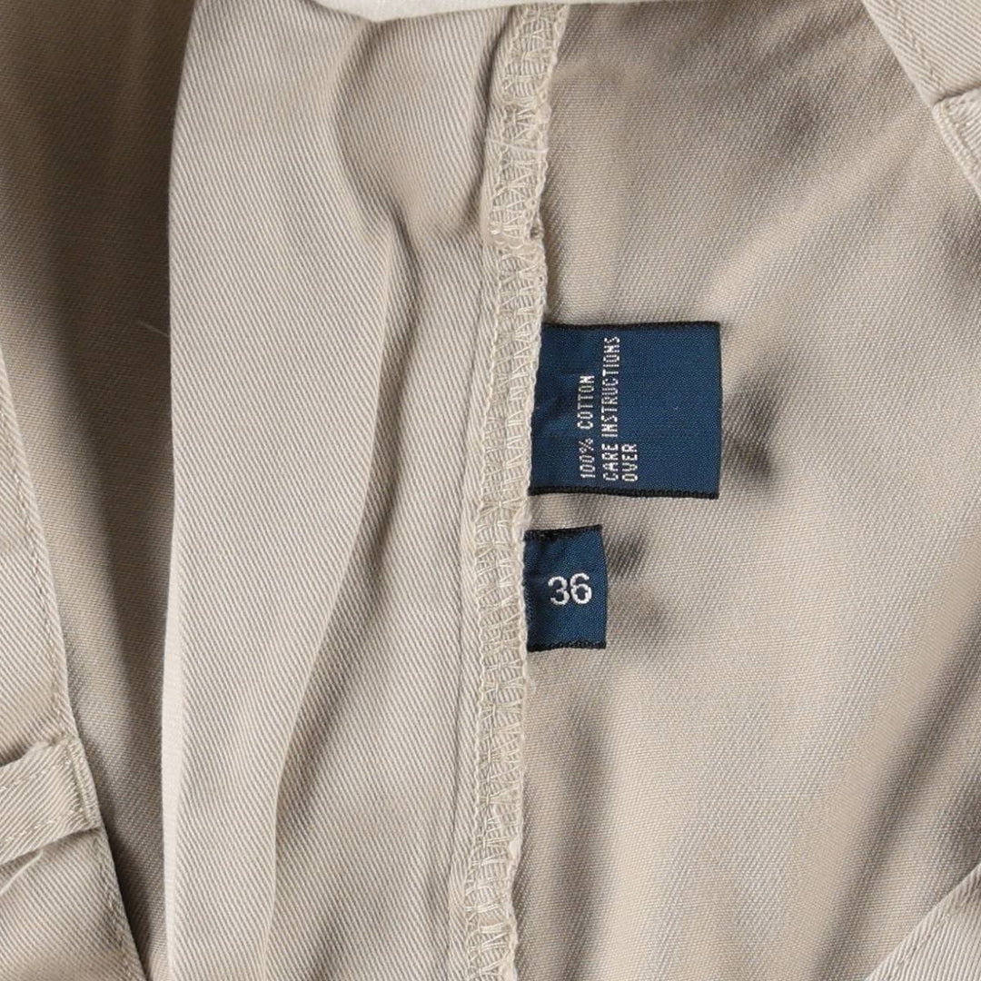 Ralph Lauren POLO by Ralph Lauren ANDREW SHORT Two-pleat chino shorts, short pants, men's size W35 cotton Beige type Vintage Second Hand