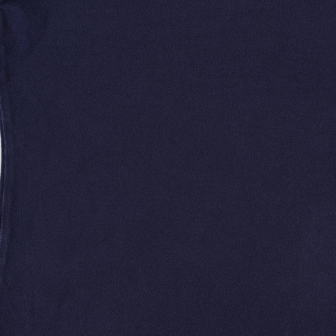 Ralph Lauren POLO RALPH LAUREN THE SKINNY POLO Short-Sleeve Polo Shirt, Women's Size XL (approx.) cotton navy blue type Vintage Second Hand