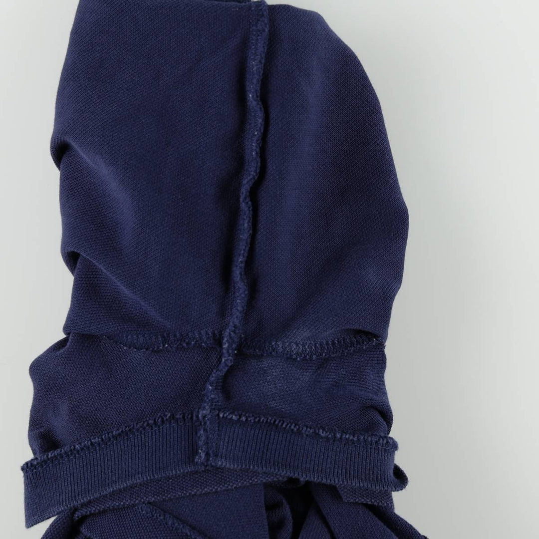 Ralph Lauren POLO RALPH LAUREN THE SKINNY POLO Short-Sleeve Polo Shirt, Women's Size XL (approx.) cotton navy blue type Vintage Second Hand