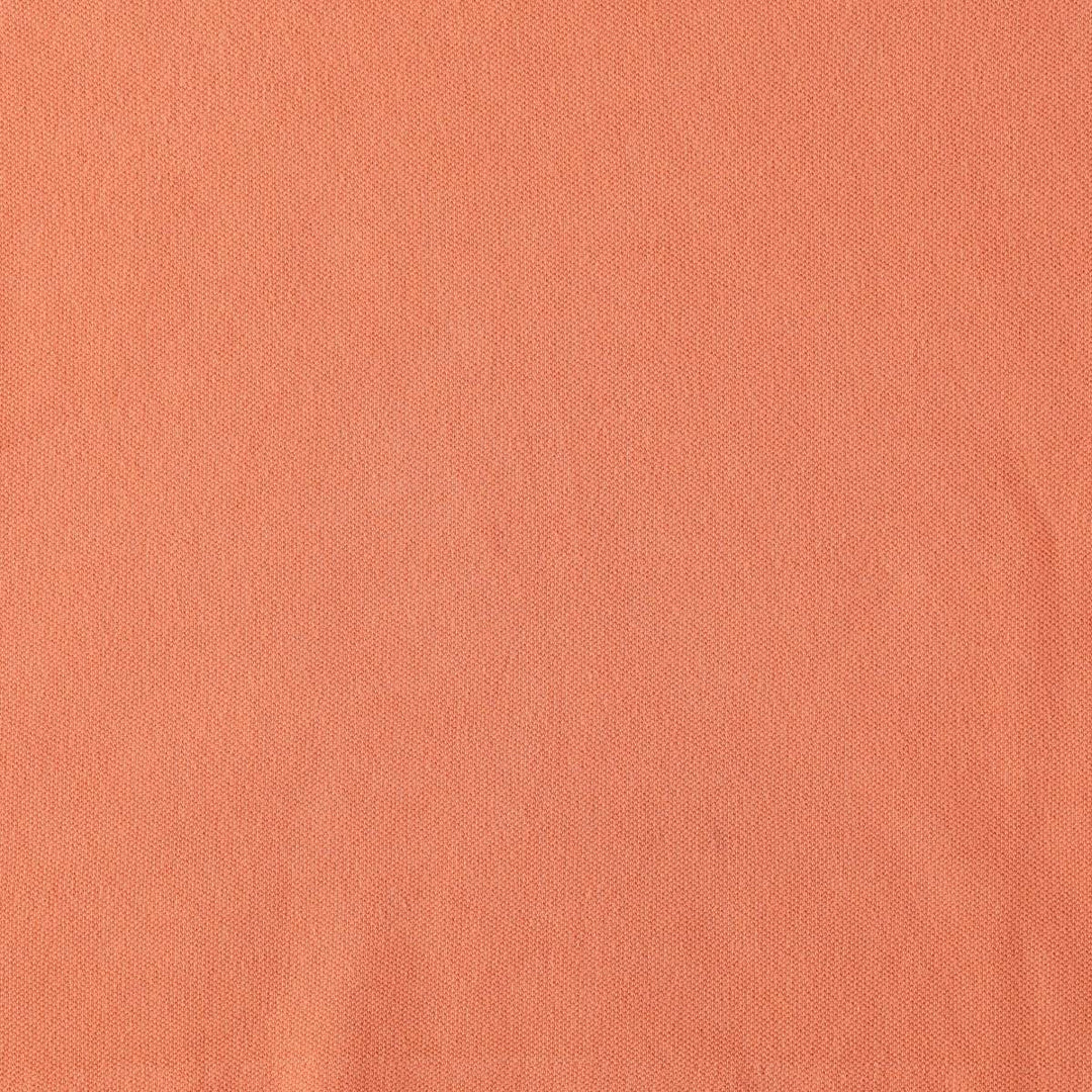 Ralph Lauren LAUREN Lauren short sleeve polo shirt, women's size L cotton orange type Vintage Second Hand