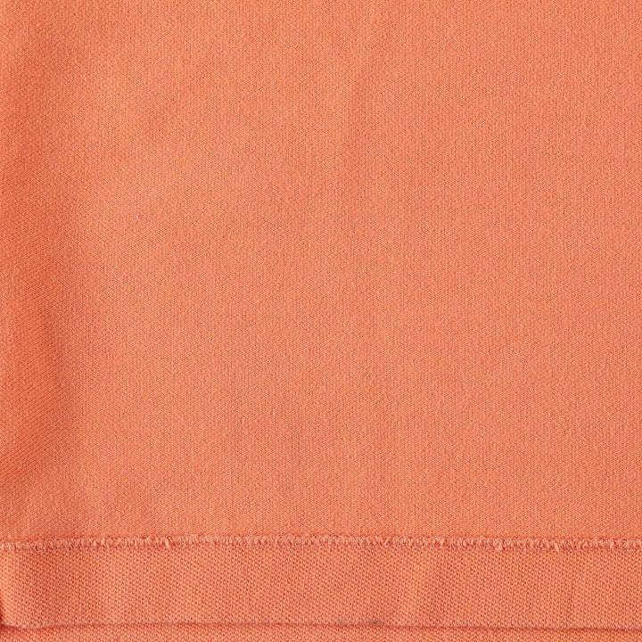 Ralph Lauren LAUREN Lauren short sleeve polo shirt, women's size L cotton orange type Vintage Second Hand