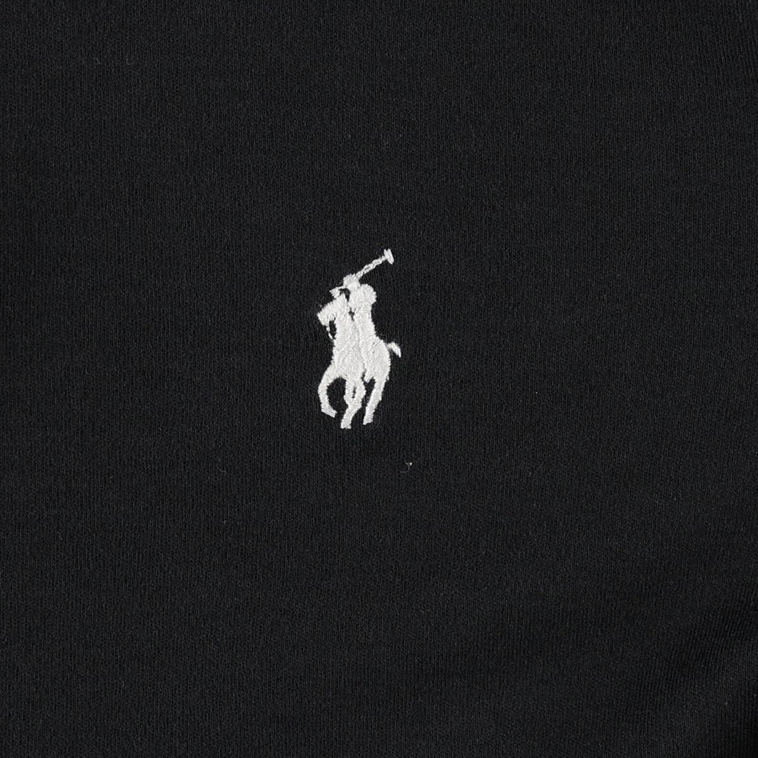 Ralph Lauren RALPH LAUREN SPORT SLIM FIT Short-Sleeve Polo Shirt, Women's Size L (approx.) cotton black type Vintage Second Hand