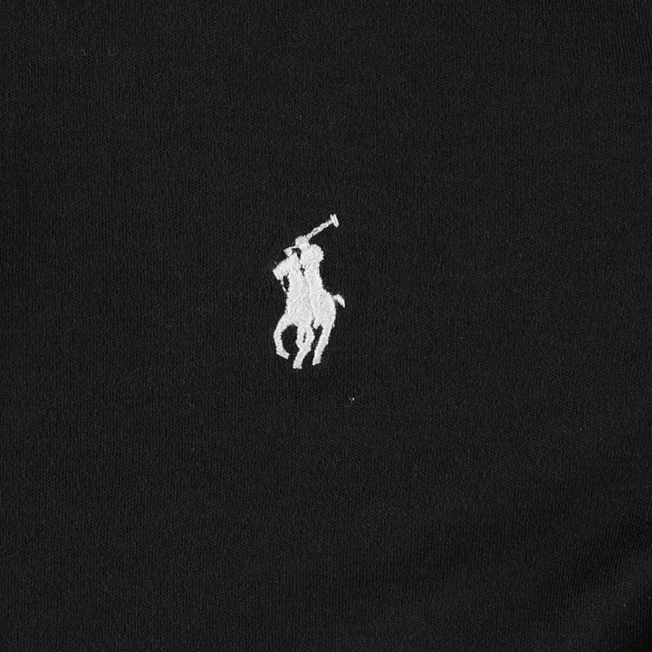 Ralph Lauren RALPH LAUREN SPORT SLIM FIT Short-Sleeve Polo Shirt, Women's Size L (approx.) cotton black type Vintage Second Hand