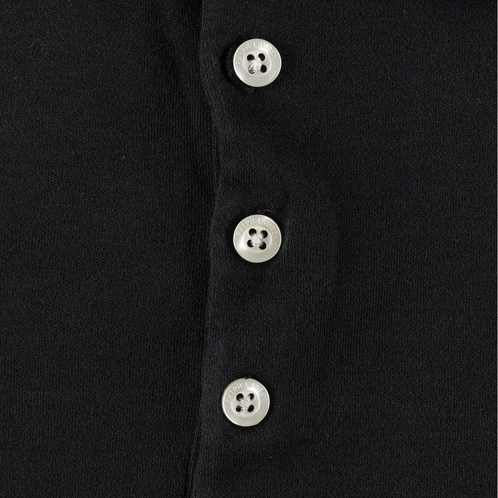 Ralph Lauren RALPH LAUREN SPORT SLIM FIT Short-Sleeve Polo Shirt, Women's Size L (approx.) cotton black type Vintage Second Hand