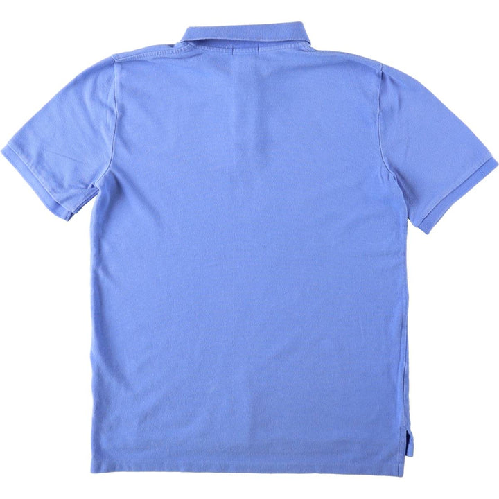 Ralph Lauren POLO by Ralph Lauren short sleeve polo shirt, women's size L cotton blue type Vintage Second Hand