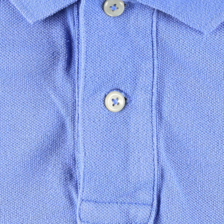 Ralph Lauren POLO by Ralph Lauren short sleeve polo shirt, women's size L cotton blue type Vintage Second Hand